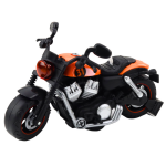 Mamido Konstrukční motorka pro děti se zvukovými a svítícími efekty oranžová