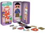 MierEdu Cestovní magnetické puzzle - módní návrhářka