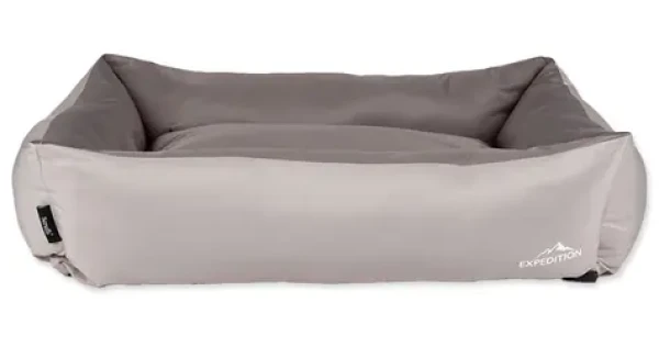 Scruffs Expedition Box Bed šedá XL / Pelech pro psy / S bočnicemi / 90x70 cm (974-01073)