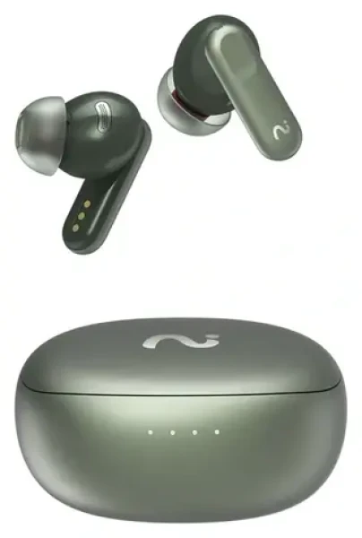 Viaim Nano+ zelená / TWS sluchátka / AI přepis řeči / ANC / Bluetooth 5.3 / IPX5 (XF-A01VI)