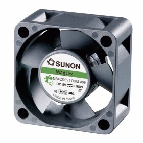 Sunon MF40200V2-1000U-A99 axiální ventilátor, 5 V/DC, 13.08 m³/h, (d x š x v) 40 x 40 x 20 mm, MF40200V2-1000U-A99