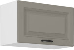 Horní skříňka nad digestoř Stilo 60 GU-36 1F Barva korpusu: Dub artisan, Barva dvířek: Bílá