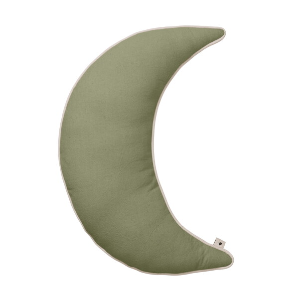 Ferm Living Dekorativní polštář Moon Tea Green 47 cm, zelená barva, textil