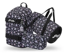 BAAGL SET 3 Skate Kuromi Black / Školní set / batoh + penál + sportovní taška / GRS / od 3. třídy ZŠ