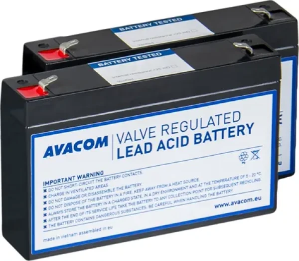 AVACOM RBC18 / Kit pro renovaci baterie UPS / 2 ks / 8 Ah / VRLA (AVA-RBC18-KIT)