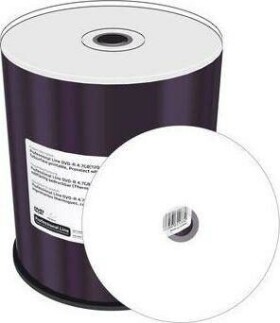 Media Range Professional Line DVD-R 4.7GB 16x Spindl (100ks) / thermo retransfer fullsurface printable (MRPL603-C)