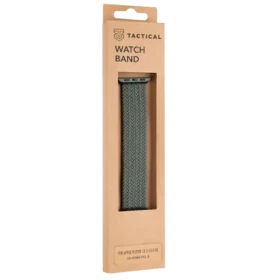 Tactical 761 Pletený Převlékací Řemínek pro Watch 38 40mm vel. S zelená (8596311138294)