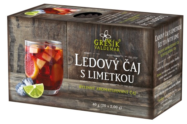 Ledový čaj s limetkou porcovaný (Grešík)