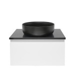 Koupelnová skříňka s krycí deskou SAT B-WAY 59x30x45 cm bílá lesk BWAY60WTK BWAY60WTK
