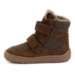 Chlapecké zimní barefoot boty TEX WINTER Dark Brown Froddo G3160247-17 - 31