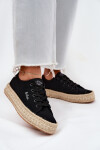 Dámské Tenisky S Pletením Lee Cooper LCW-25-44-3216 Černé 40