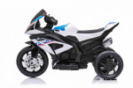 Mamido Dětská elektrická motorka BMW HP4 bílá