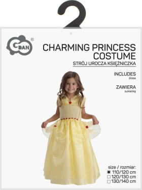 Kostým Princezna Bella 110/120 cm