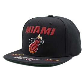 Mitchell & Ness Pánská kšiltovka Miami Heat NBA Front Loaded Snapback