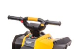 Mamido Dětská elektrická čtyřkolka XC-sport 2x45W žlutá