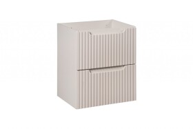 COMAD - Skříňka pod umyvadlo 50cm 2 zásuvky NOVA CASHMERE 5907611665244
