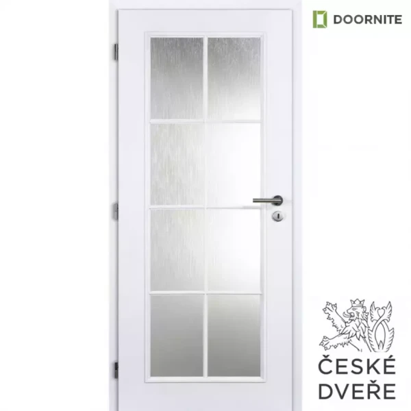 Interiérové dveře Elida Sklo Bílé 80L