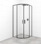 Sprchový kout čtvrtkruh 100x100 cm SAT TEX BB SATTEXSBB100CT SATTEXSBB100CT