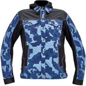 CRV Cerva Cerva Bunda NEURUM CAMOUFLAGE s kapucí maskáč Navy