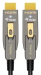 Equip HDMI 2.0 AOC 15 m černá / Kabel / 4K/60Hz / HDMI Ethernet Channel / Odnímatelné konektory D/A (119412)