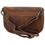 Módní dámská kožená kabelko-ledvinka GW Galatea, camel