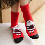 Ponožky Steven art.030 Vánoce 35-40 černá 35-37