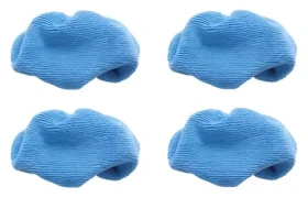Polti 4 ks hadříků z mikrovlákna modrá / Hadříky pro parní mop / SV610/620/650/660 / Polyamid, polyester