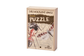Sada puzzle - Dřevokazný hmyz