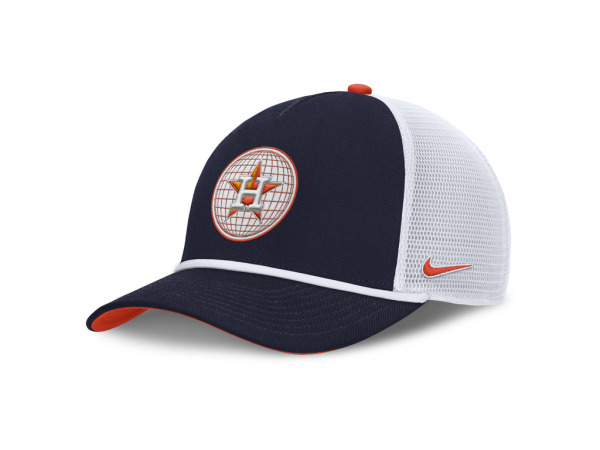 Nike Pánská kšiltovka Houston Astros MLB Primetime Dri-Fit Rise Structured 5 Panel Trucker Cap Velikost: S/M