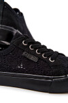 Openwork Sneakers Big Star JJ374011 Black