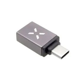 FIXED Link Redukce z hliníku USB-A na USB-C šedá (FIXA-UC-GR)