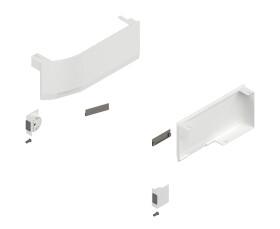 BLUM 23K8000 krytky HK top pro S-D hedvábně bílé (347837)