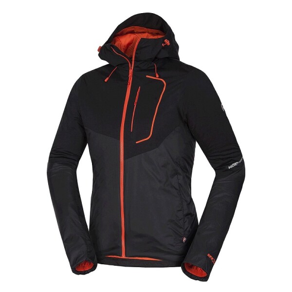 Bunda URIAH NORTHFINDER BU-3902OR pánská hybridní zateplená black 2XL black