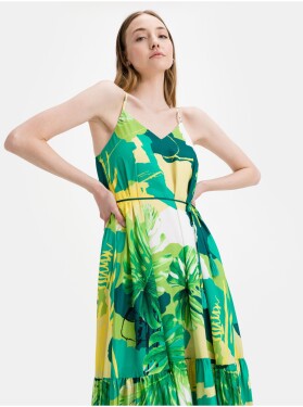 Zelené dámské šaty Guess Angelica dámské