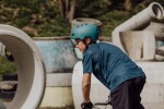 Přilba FORCE RIDEZ BMX, petrolejová matná, vel. L/XL (velikost 60 - 62 cm)