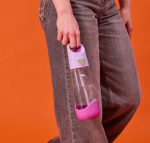 B.box Láhev na pití s brčkem 600 ml - sugar plum