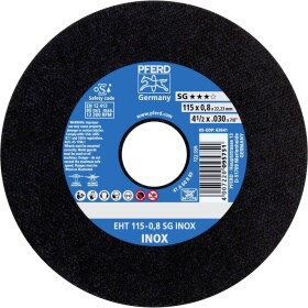 PFERD TOOLS EHT 115-0,8 SG INOX 61340396 řezný kotouč rovný 115 mm 25 ks nerezová ocel