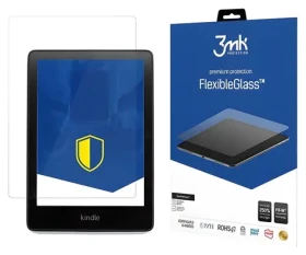3mk FlexibleGlass Amazon Kindle Paperwhite 5 / Hybridní sklo / tloušťka 0,2 mm / tvrdost 7H
