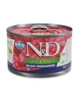 Farmina ND Quinoa Weight Management jehně a brokolice Mini / Konzerva pro psy / malá plemena / 140 g