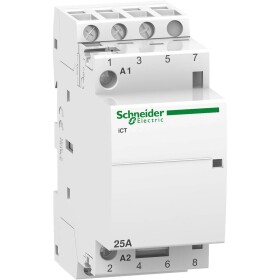Schneider Electric A9C20633 instalační stykač 3 spínací kontakty 1.6 W 400 V/AC 25 A 1 ks