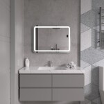 Erga Isabella, LED zrcadlo 70x50cm, 1840 lm, 6500K, přední/zadní osvětlení, ERG-V01-129-7050-00