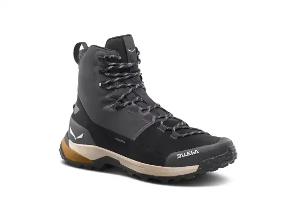 Salewa Puez Winter Mid PTX pánské boty Black / Black EU 45