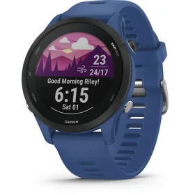 Garmin Forerunner 255 modrá / sportovní hodinky / GPS / BT / Wi-Fi / přehr. hudby / měřič tepu / krokoměr (010-02641-11)