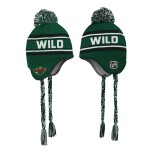 Outerstuff Dětská Zimní Čepice Minnesota Wild Jacquard Tassel Knit With Pom