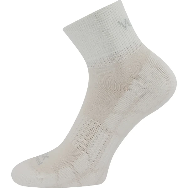 VOXX Ponožky krátké sportovní z merino TWARIX SHORT s ionty stříbra BÍLÉ 35-38 120473