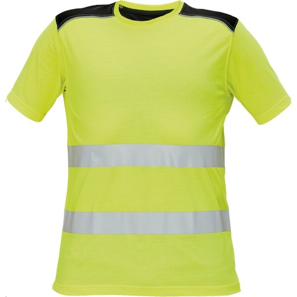 CRV Cerva Triko KNOXFIELD Hi-Vis žluté reflexní z lehkého polyesterového úpletu L žluté