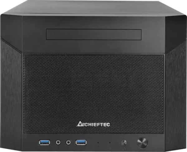 Chieftec CN-01B-OP Cube Tower černá / Mini ITX / Bez zdroje (CN-01B-OP)