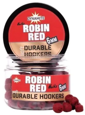 Dynamite Baits Pelety Durable Hookers Robin Red 6mm (DY1448)