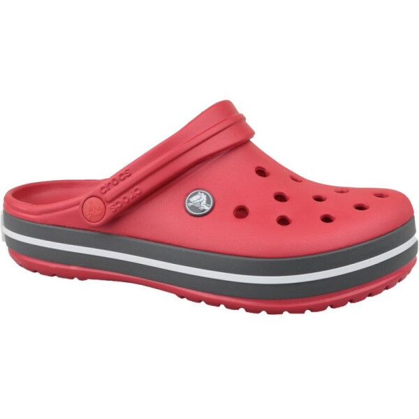 Unisex pánské dámské nazouváky Crockband Clog 11016-6EN Červená šedou Crocs Červená