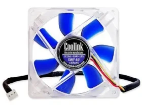 Coolink SWiF-801 modrá / Ventilátor / 80 mm (SWiF801(R))